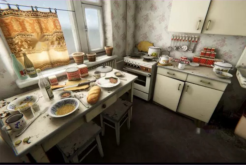 Unity Kitchen Props Pack 1.1 High-Precision Kitchen Utensils And Props 3D Scene